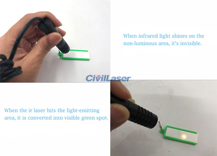 IR laser detection board